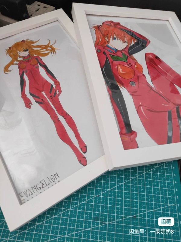 YiLu's EVA Asuka Langley Soryu Hot Sexy Hand drawing with marker